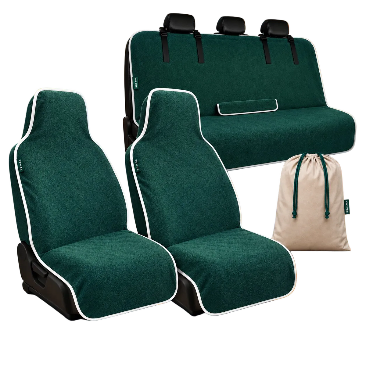 2 Kovers 360 Covers + Rear Bench Cover