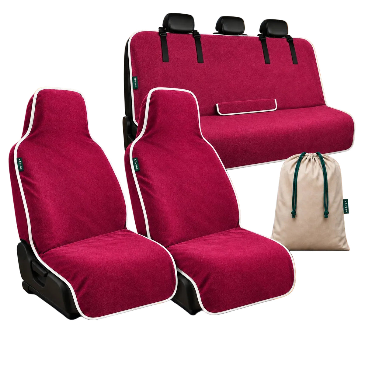 2 Kovers 360 Covers + Rear Bench Cover