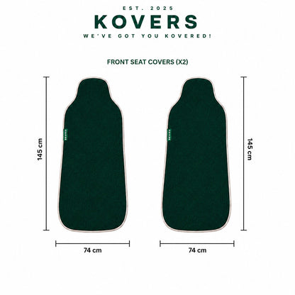 Kovers Front Set - Emerald Green