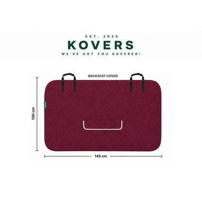 Kovers Rear Bench - Royal Berry